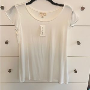 NWT White Maison Jules Blouse